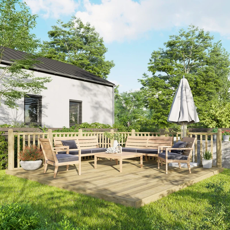 Wooden Decking Kit