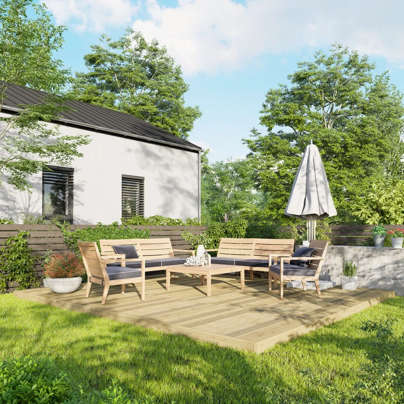 Wooden Decking Kit