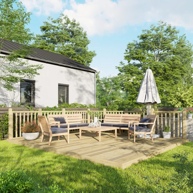 Wooden Decking Kit