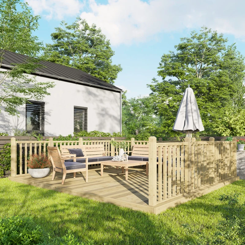 Wooden Decking Kit