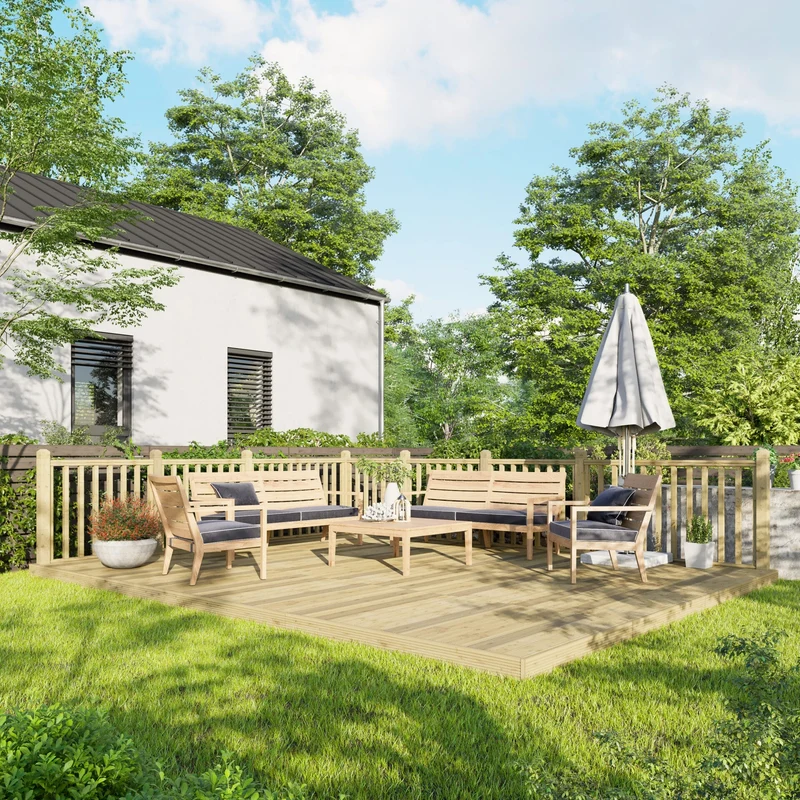 Wooden Decking Kit