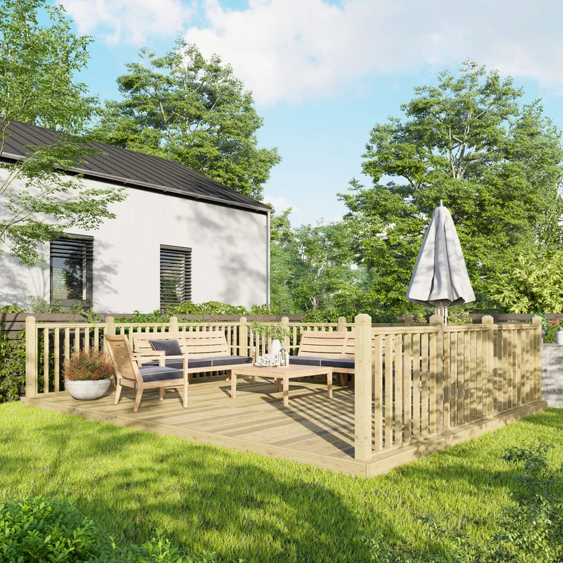 Wooden Decking Kit