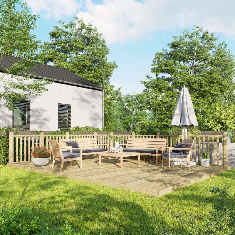 Wooden Decking Kit