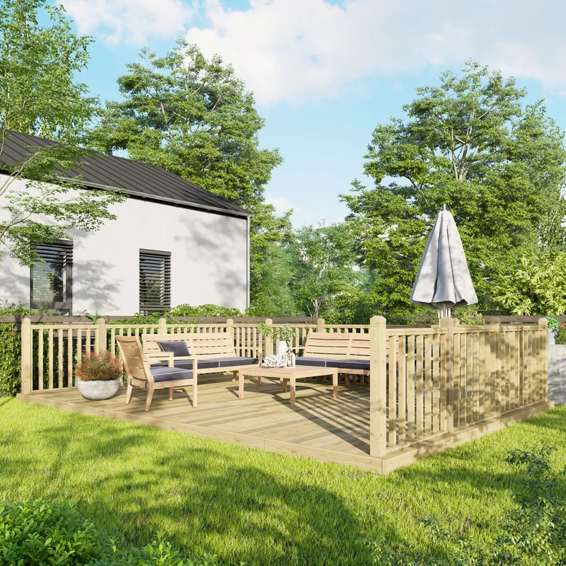 Wooden Decking Kit