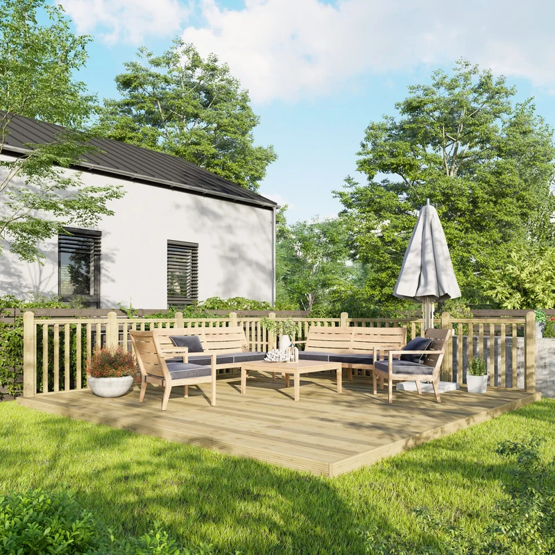 Wooden Decking Kit