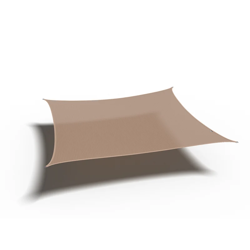 Platinum Sun & Shade Coolfit schaduwdoek vierkant, 360x360cm, Zand