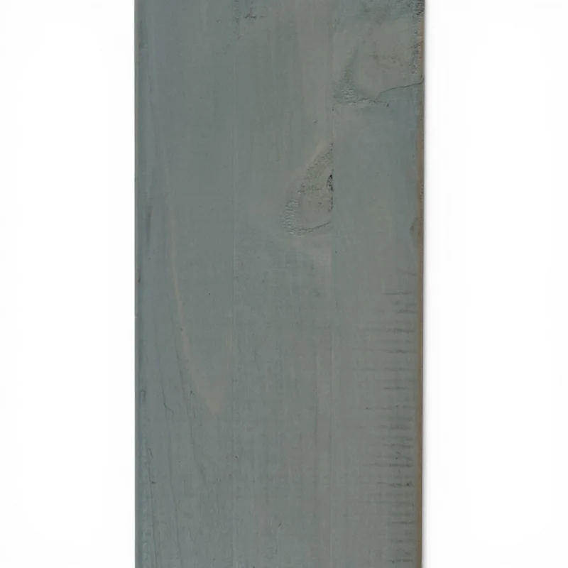 Vierkantpfosten 9x9x110 cm stumpf - Leimholzpfosten - Basaltgrau Lasiert