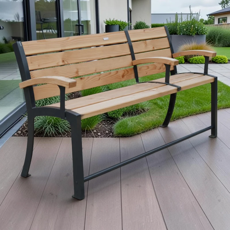 Designbank Holzbank - Douglasie - Silberbachtal