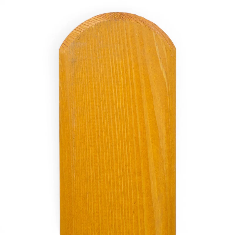 Vierkantpfosten 9x9x110 cm stumpf - Friesenzaunpfosten - Honig Lasiert
