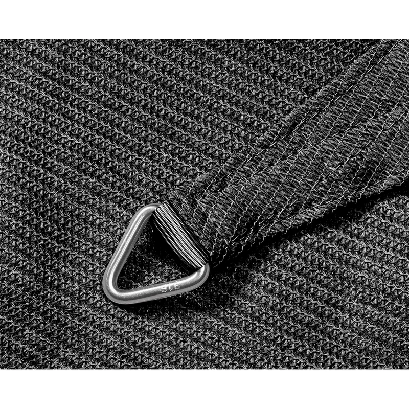 Platinum Sun & Shade Coolfit schaduwdoek vierkant, 360x360cm, Antraciet
