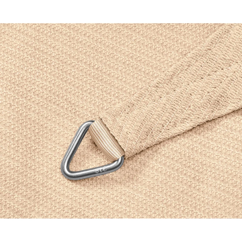 Platinum Sun & Shade Coolfit schaduwdoek rechthoek, 400x300cm, Ecru wit