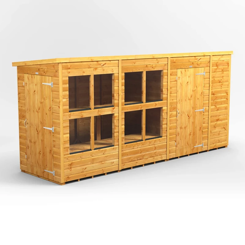 Pent Potting Shed Combi