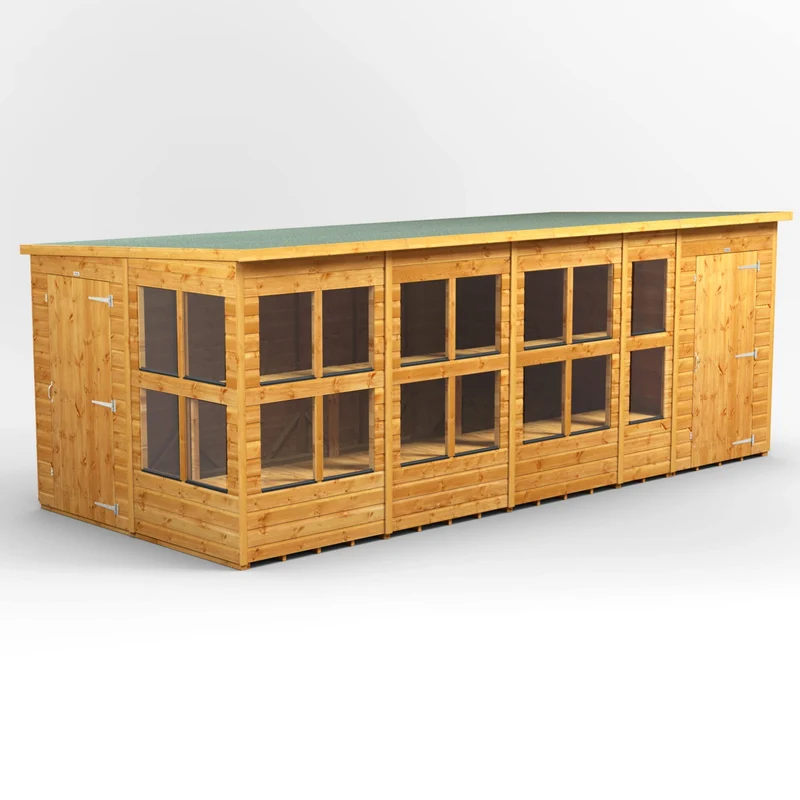 Pent Potting Shed Combi