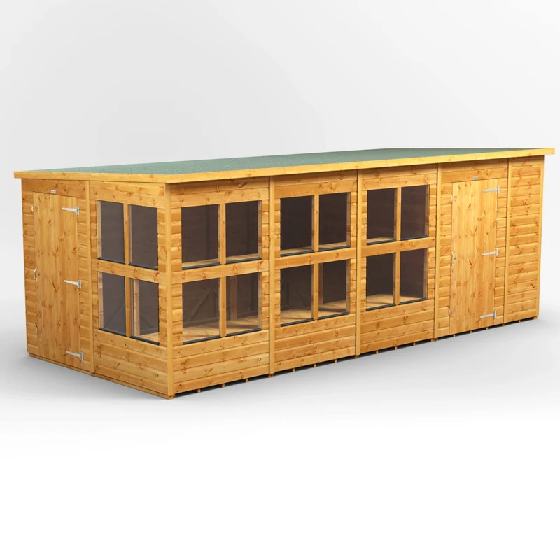Pent Potting Shed Combi