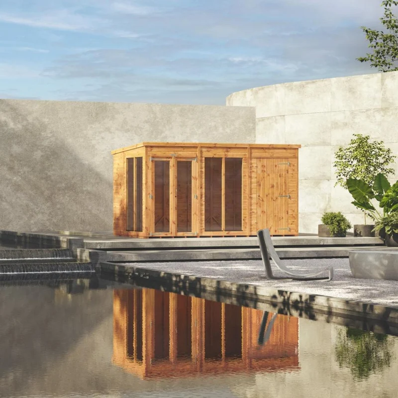 Pent Summerhouse Combi