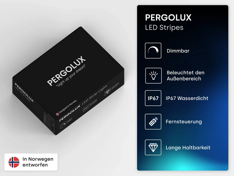 PERGOLUX LED Maßanfertigung