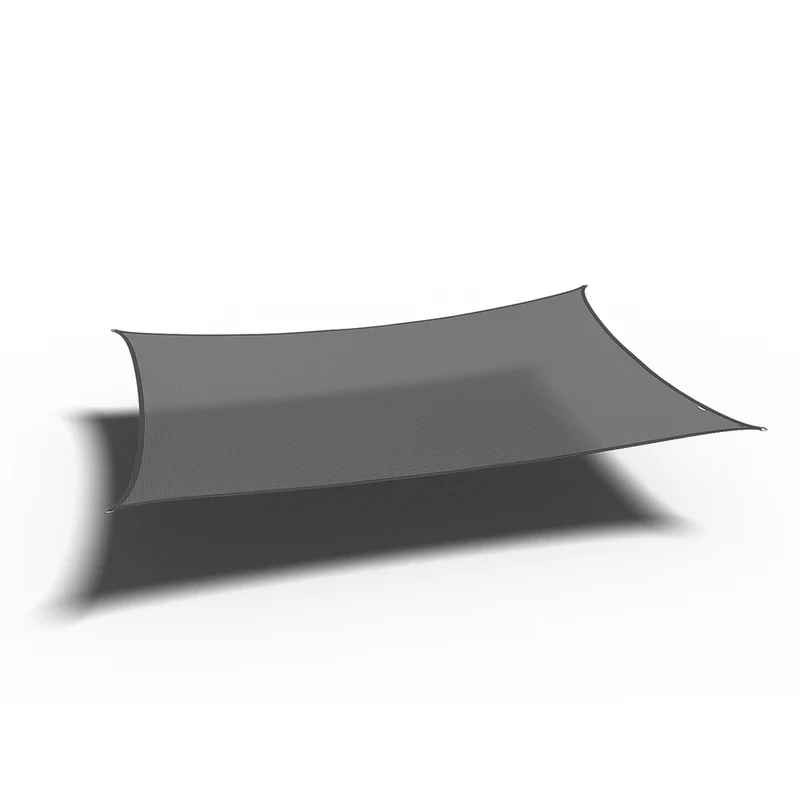 Platinum Sun & Shade Coolfit schaduwdoek rechthoek, 400x300cm, Antraciet