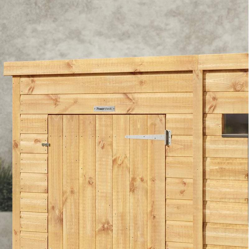 Pent Security Shed