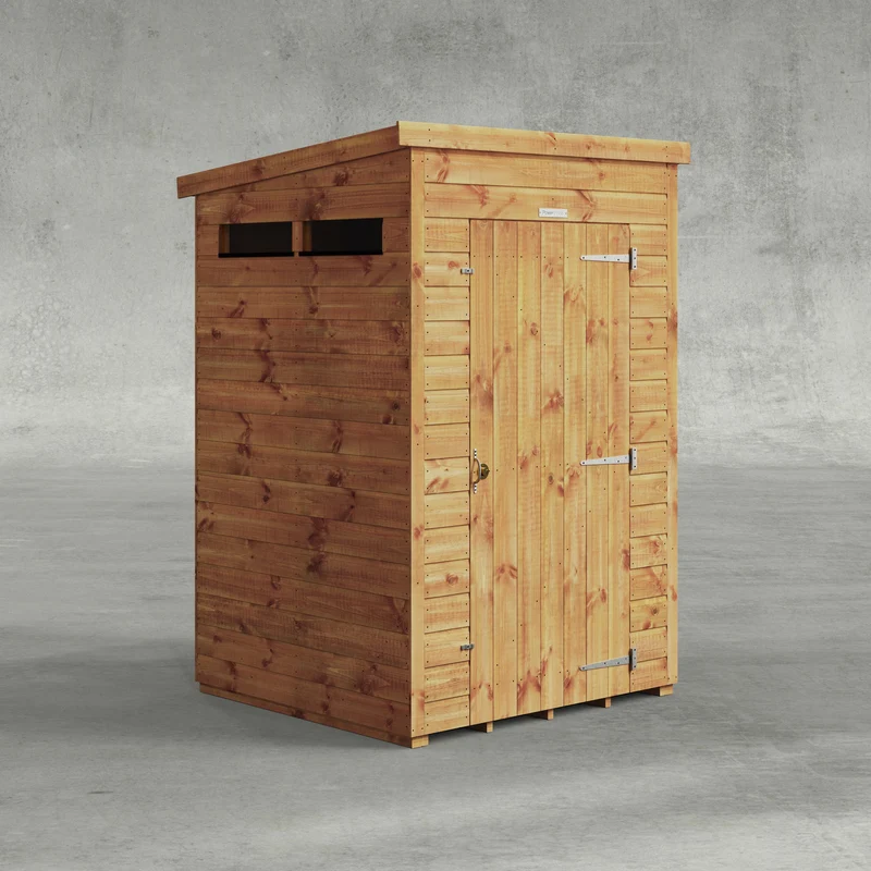 Pent Security Shed