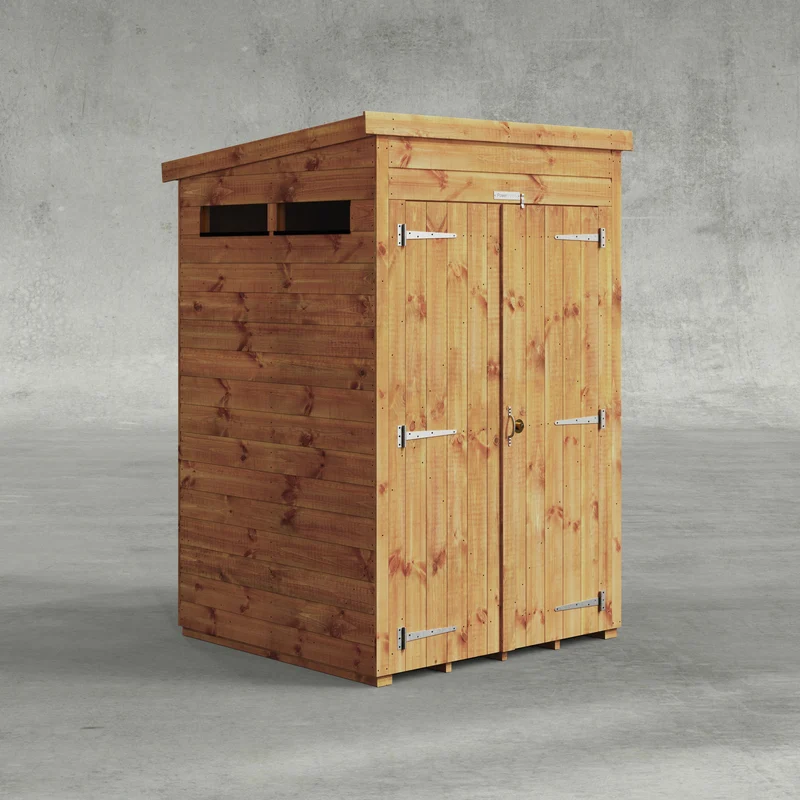 Pent Security Shed