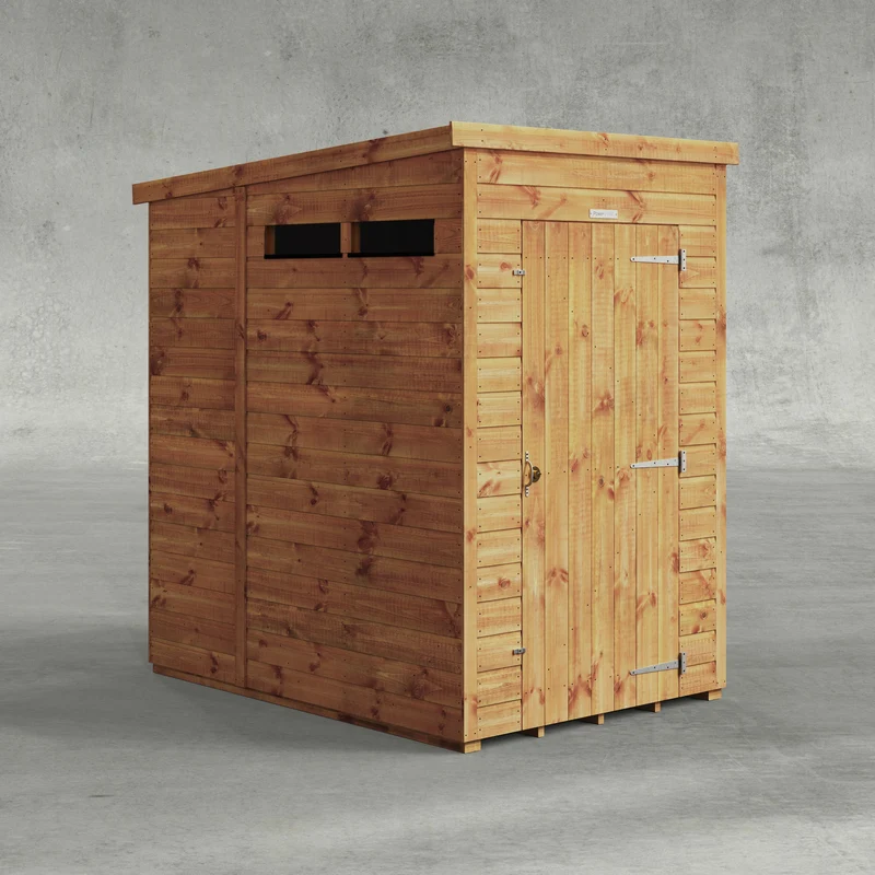 Pent Security Shed