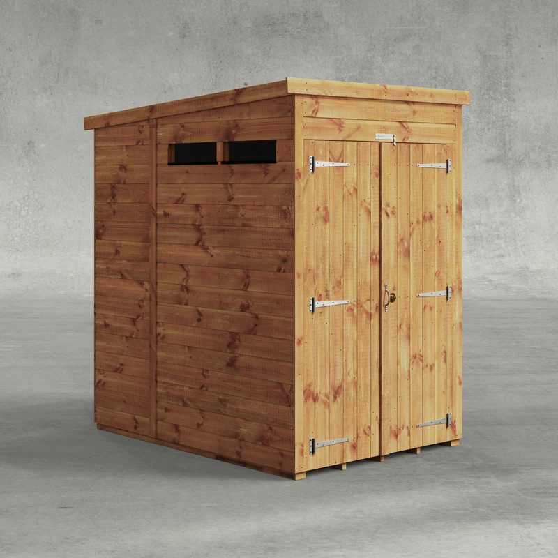 Pent Security Shed