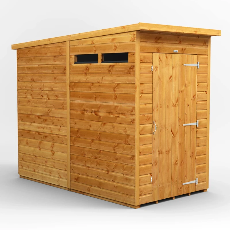 Pent Security Shed