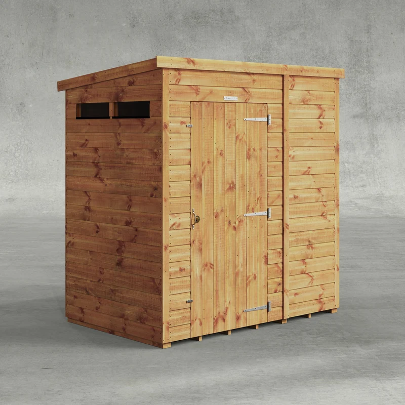 Pent Security Shed