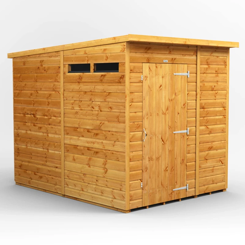 Pent Security Shed