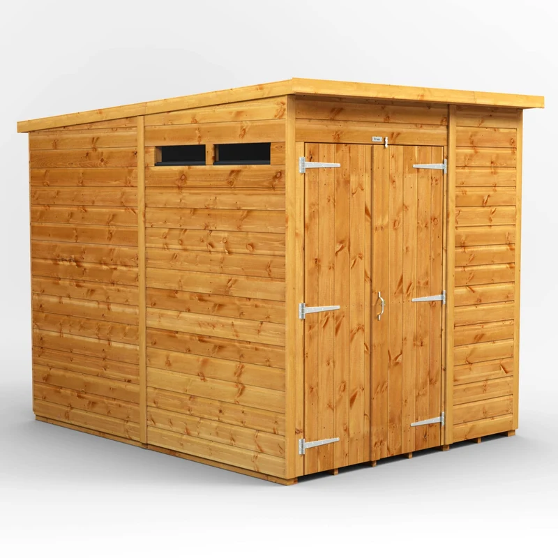 Pent Security Shed