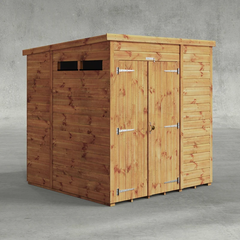 Pent Security Shed