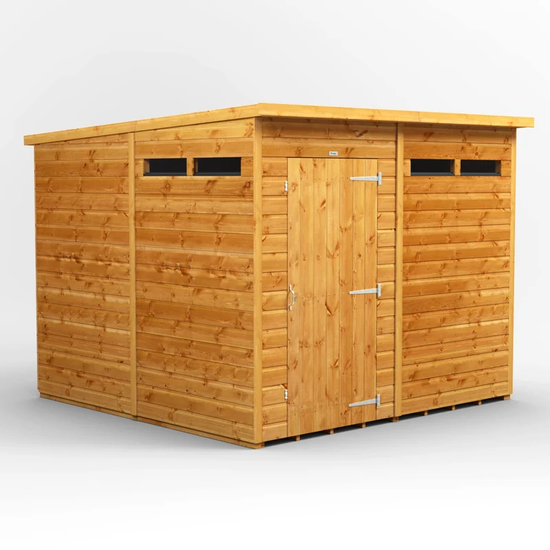 Pent Security Shed