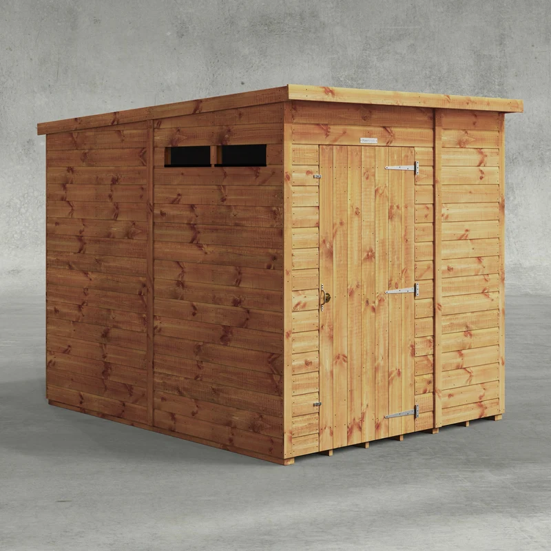 Pent Security Shed