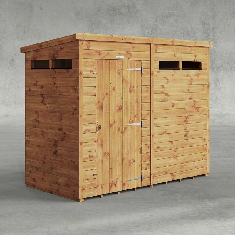 Pent Security Shed