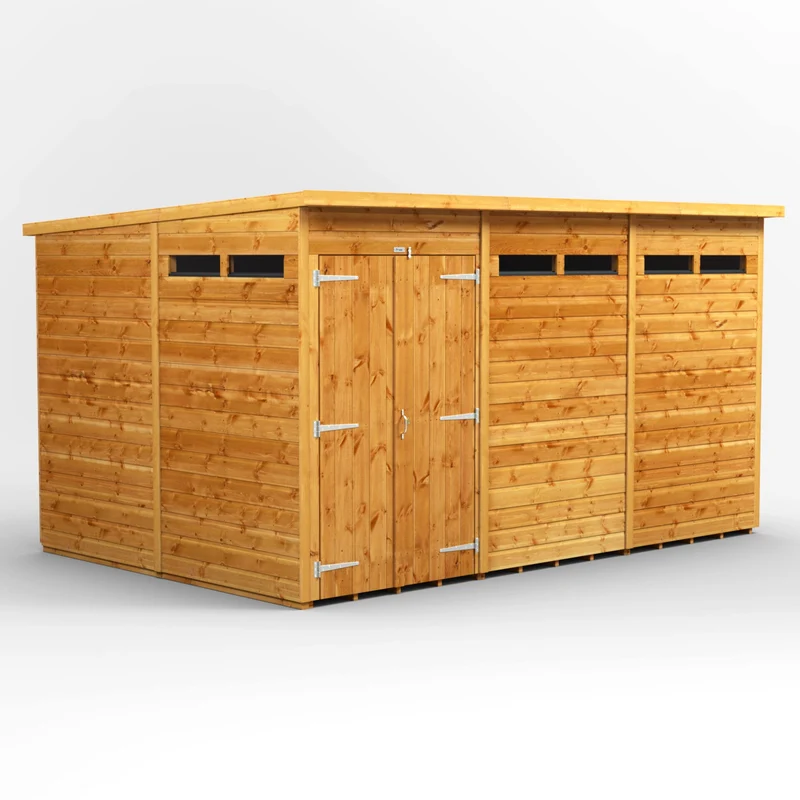 Pent Security Shed