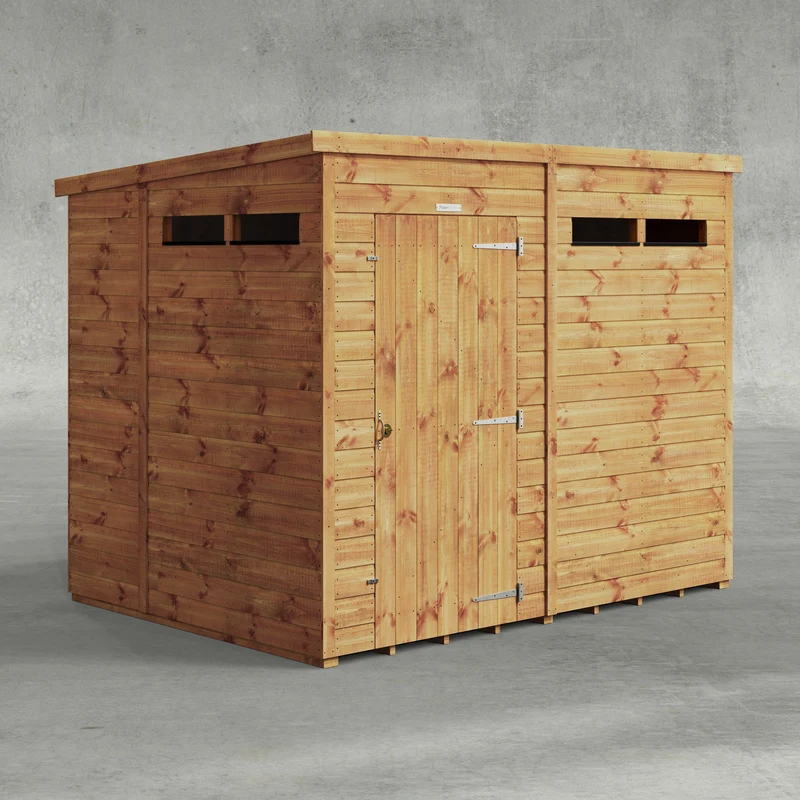 Pent Security Shed