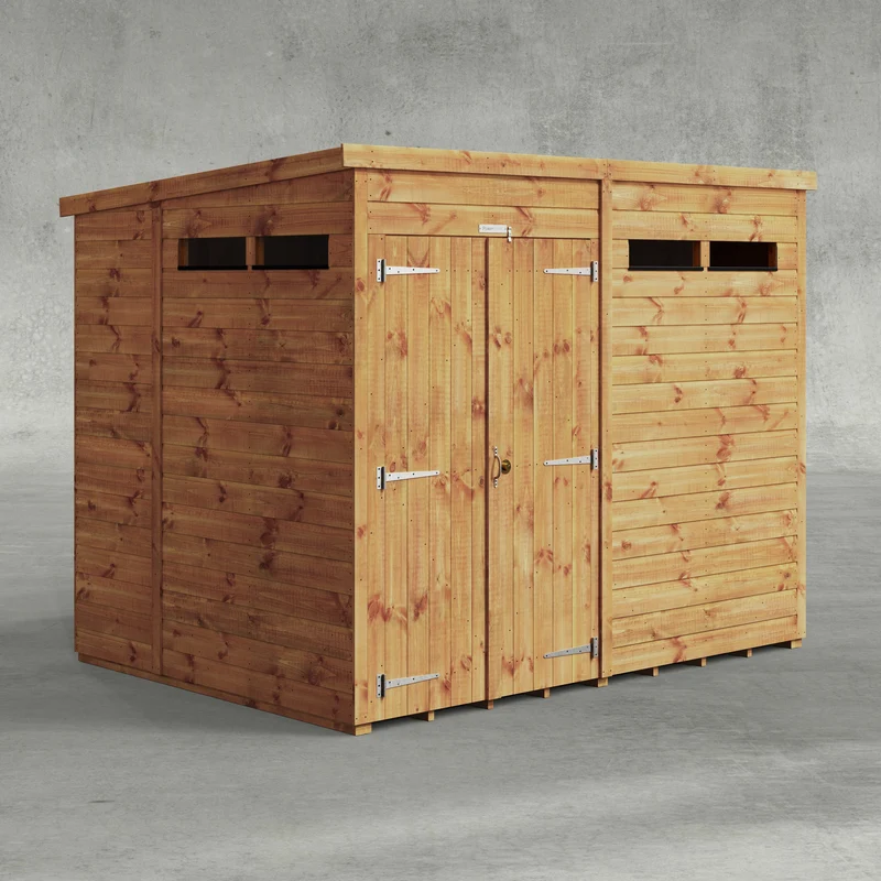Pent Security Shed