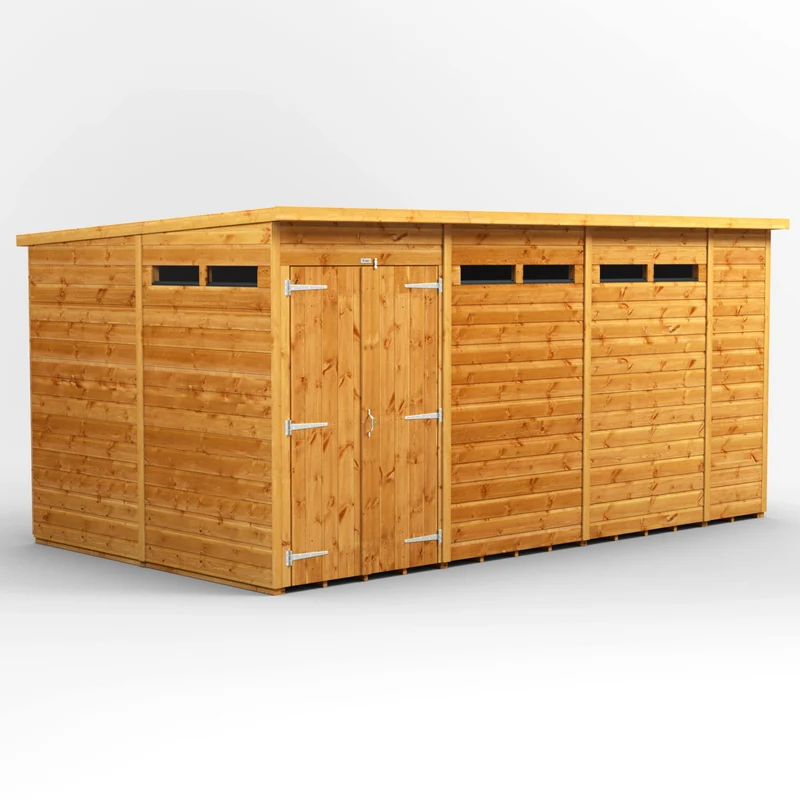 Pent Security Shed