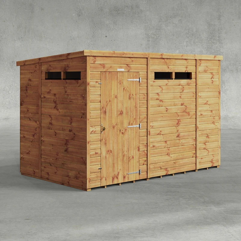Pent Security Shed