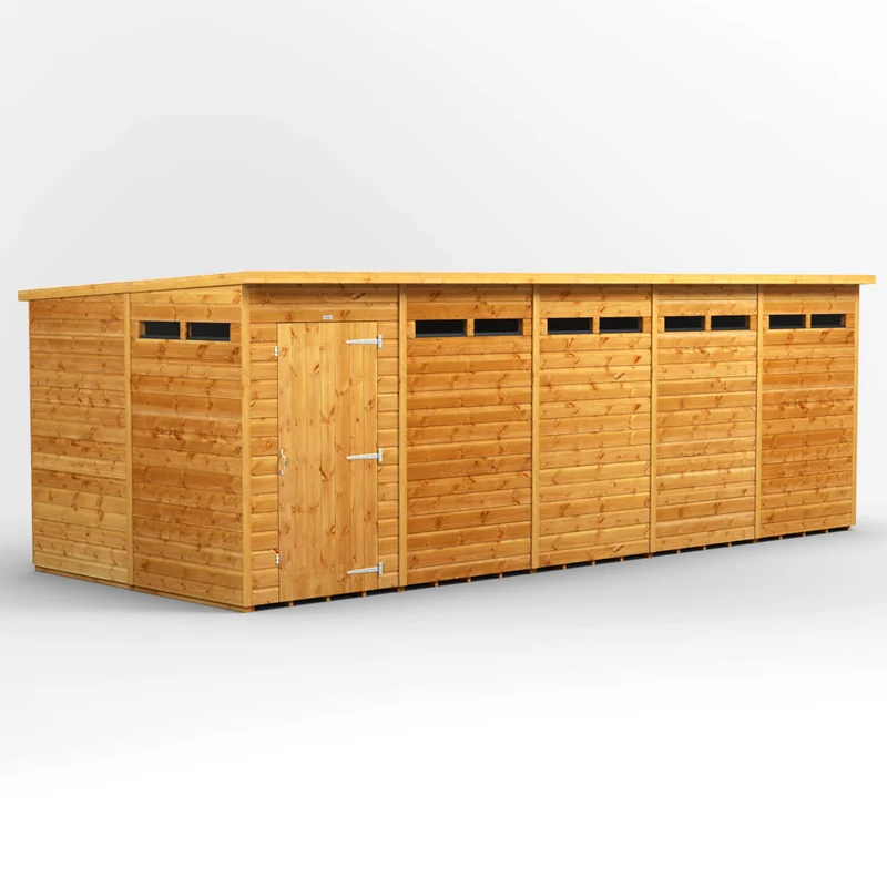 Pent Security Shed
