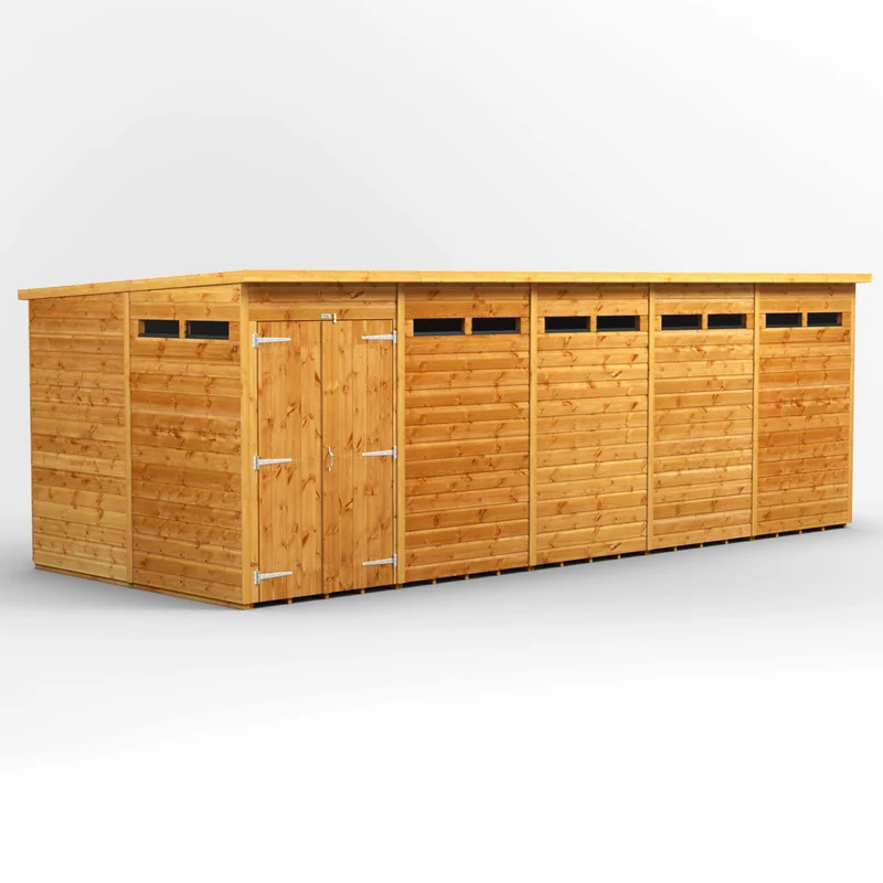 Pent Security Shed