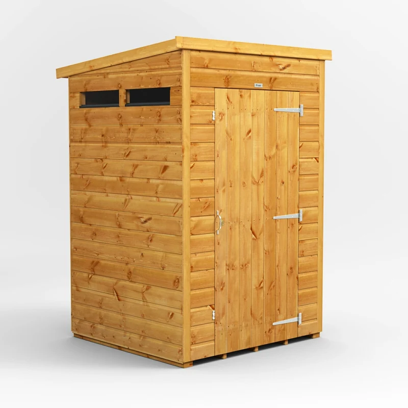 Pent Security Shed