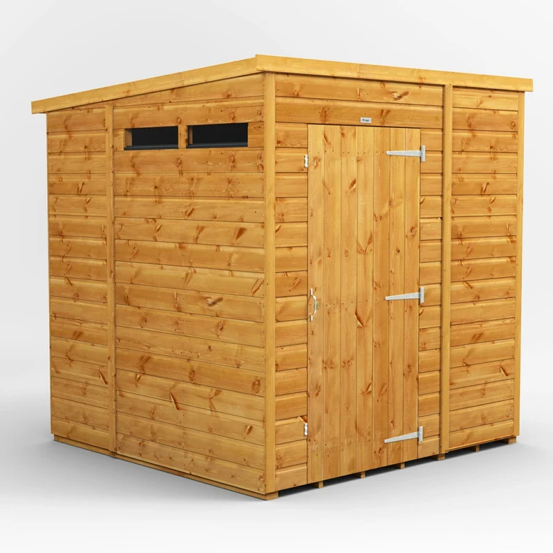 Pent Security Shed
