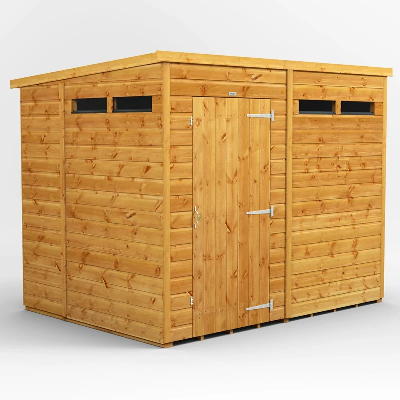Pent Security Shed