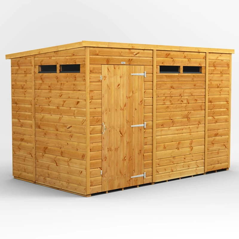 Pent Security Shed