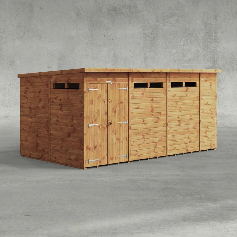 Pent Security Shed
