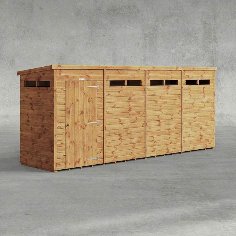 Pent Security Shed
