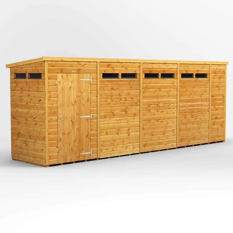 Pent Security Shed