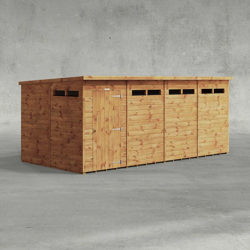 Pent Security Shed