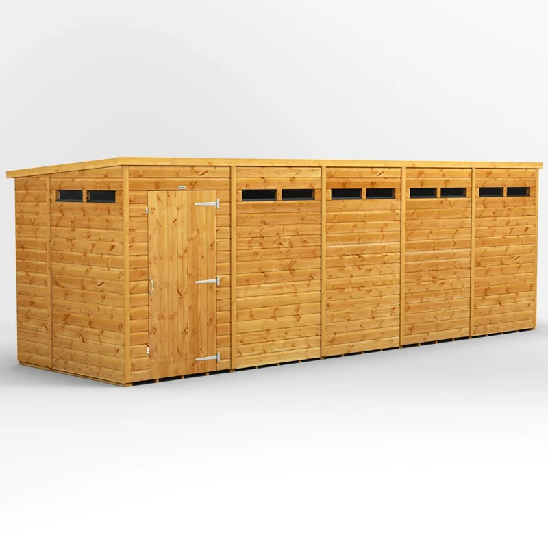 Pent Security Shed